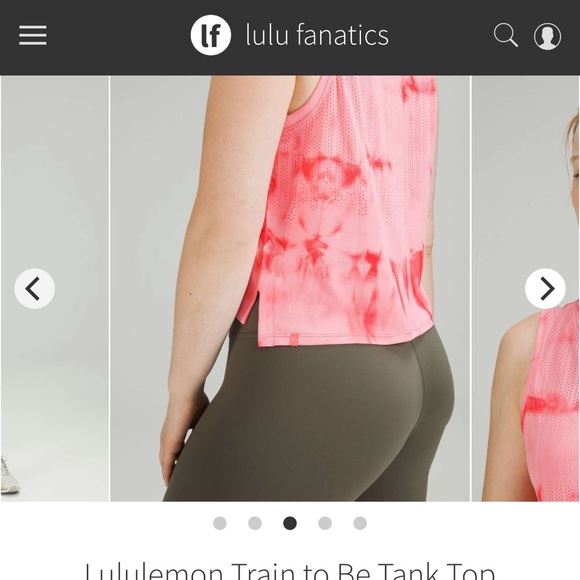 LULULEMON TRAIN TO BE TANK - Picture 5 of 8